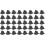 40 Pcs Plastic Push Caps For Potentiometer Mixer Fader Sliders 4