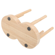 1pc disposable cup dispenser wood paper cup storage rack for home use