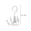 4 Pcs Handbag Hanger Belt Tie Scarf Organizer Hanging Storage 10