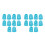 20 Pcs Silicone Nail Protectors For Sewing And Embroidery Practice 6