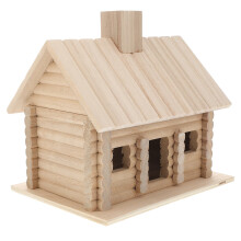 Natuurlijke Hut Als Decoratie En Vogelhuis