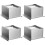 4Pcs Sturdy Stainless Steel Tofu Press Mold Practical Kitchen Tool 5