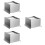 4Pcs Sturdy Stainless Steel Tofu Press Mold Practical Kitchen Tool 7