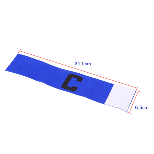 5 elastische voetbal captain armbandjes, verstelbaar, 5 kleuren 1