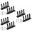 6 Pcs Bow And Arrow Wall Mounted Storage Brackets With Screws 8