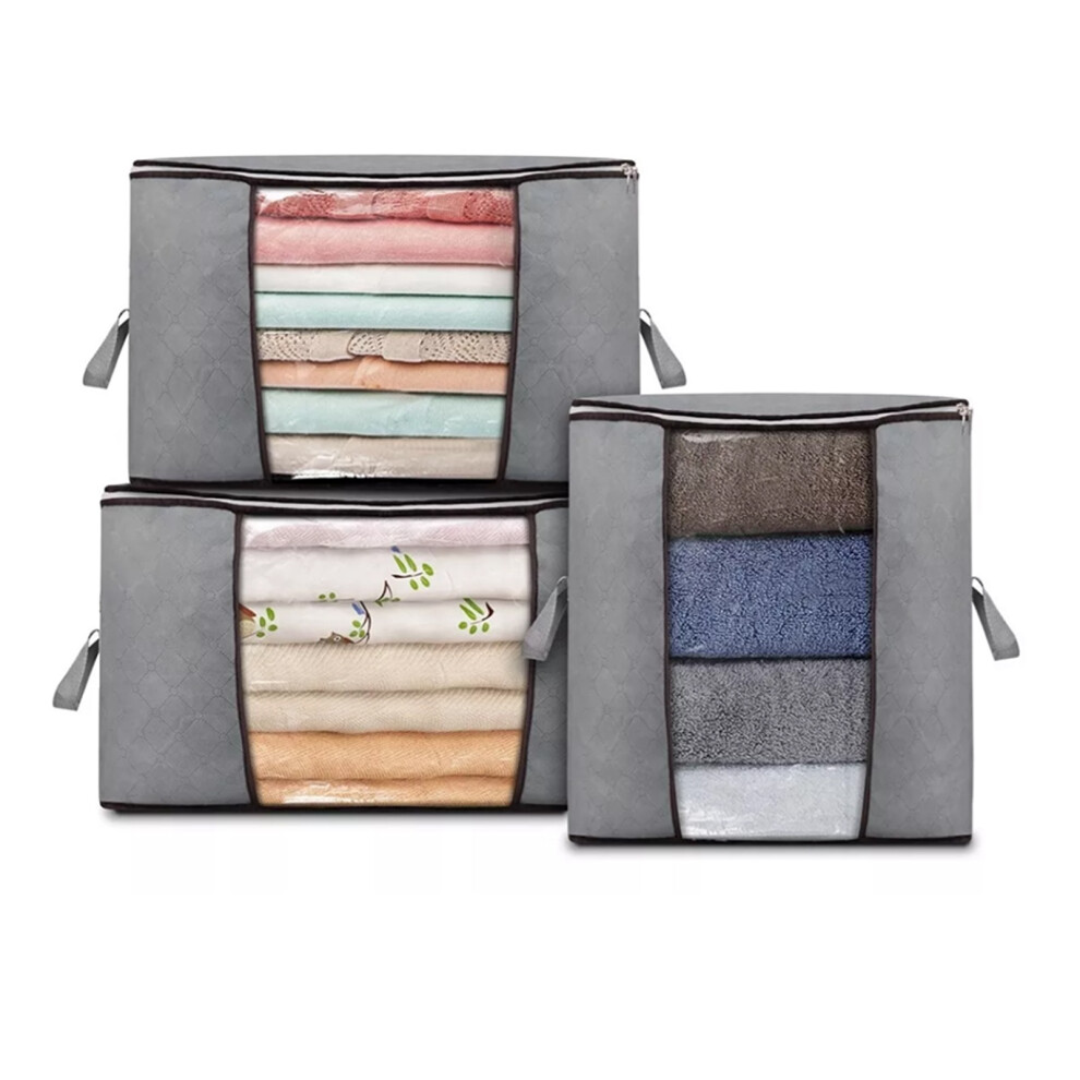 Clothes Storage Bag Large Foldable with Transparent Window-image-OPC-PKXXQBY-NEW