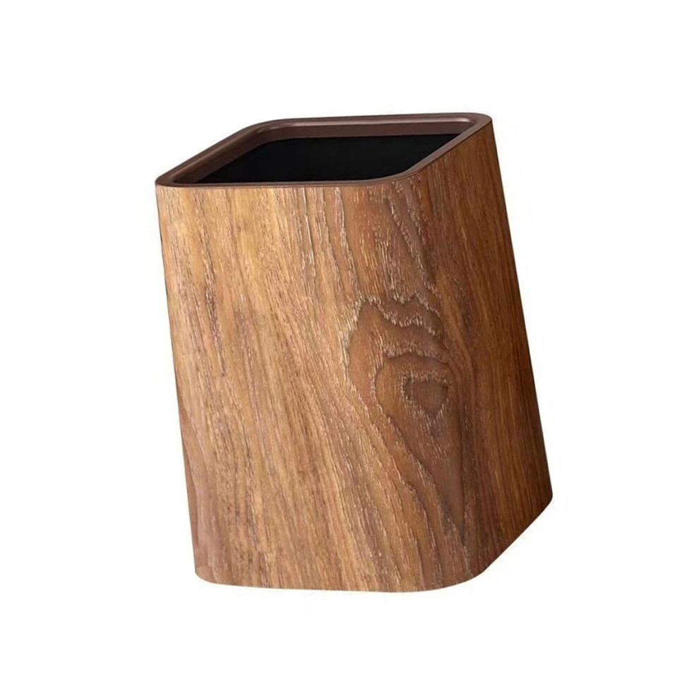 Vintages Styles Desk Trash Can Lid For Office And Home Use Retro Design Waste Bin With Odor Control A# S-image-OPC-PKXXPHB-NEW