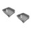 2Pcs Indoor Dog Toilet With Column Mesh Grid Potty Tray 5