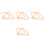 8 Pcs Pool Ball Rack: Solid Wood Triangle And 9-Ball Set 10