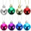 24 stuks veelkleurige kerstboom hangbollen, kerstversiering 6