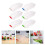 12 Pcs Plastic Storage Baskets Drawer Type For Vegetables 8