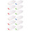 12 Pcs Plastic Storage Baskets Drawer Type For Vegetables 5