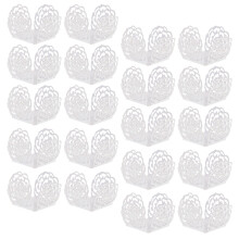 100 stuks papieren scheidingslagen voor cupcake- en muffinverpakkingen
