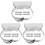 3Pcs 40L Wall Mounted Tank Holder Cylinder Bracket Accessory 11