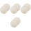 8Pièces Bases En Bois Beige Pour Panier Sac DIY Décoratif 5