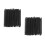 200Pcs Black ABS Plastic Pry Tools Anti-Static Phone Repair Spudgers 9