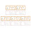 20 Pcs Multi-Use Painting Templates Colored Decorative Rulers For Diy 3