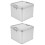 2Pcs Tinplate Storage Case For Cookies And Candies 7