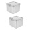2Pcs Tinplate Storage Case For Cookies And Candies 9