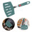 5Pcs Wide Silicone Spatula Turner For Nonstick Cookware 11