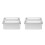 4 Pcs Rectangular Tinplate Box With Buckle For Cookies Biscuits Candy 9