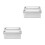 4 Pcs Rectangular Tinplate Box With Buckle For Cookies Biscuits Candy 4