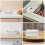 4 Pcs Rectangular Tinplate Box With Buckle For Cookies Biscuits Candy 11