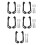 5 Sets Motorcycle Handlebar Hand Guards For Dirt Bikes Atvs Scooters 7