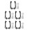 5 Sets Motorcycle Handlebar Hand Guards For Dirt Bikes Atvs Scooters 8