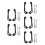 5 Sets Motorcycle Handlebar Hand Guards For Dirt Bikes Atvs Scooters 10
