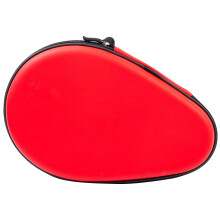 Pingpong Paddle Carry Case Padded Table Tennis Racket Case Red Reinforced Zipper Enclosure Compatible With Most Paddles