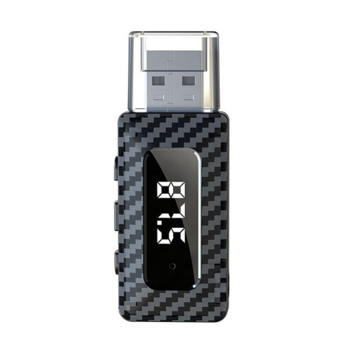 Blue Tooth Car Adapter Bluetooth FM Transmitter Receiver Model Y1o2 3.5mm Stereo Audio Input