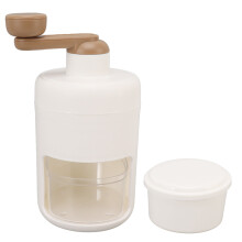 Manual Ice Crusher Hand Shaver Snow Cone Maker Drink DIY Set