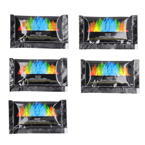 5PCS Flames Cosmic Fire Color Packets 30g