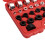 Professional 33pcs Bushing Driver Set with Metric & SAE Drive Handles 8