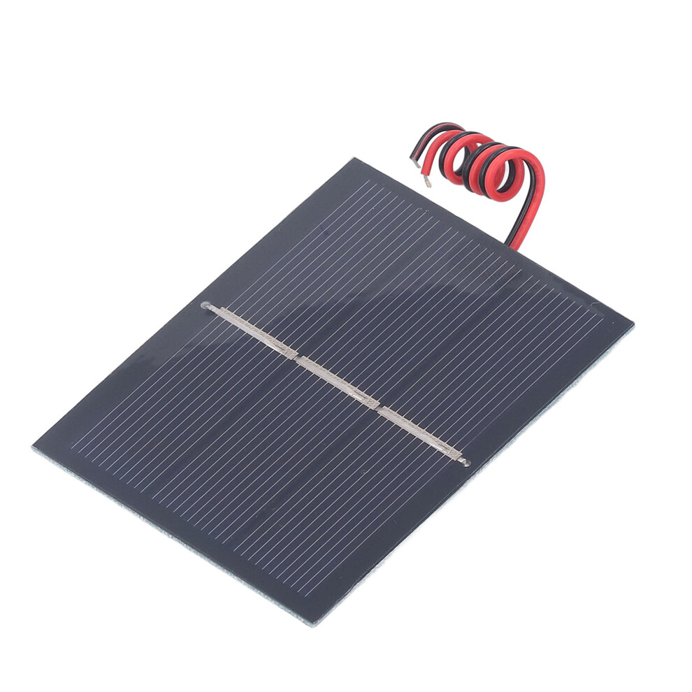 0.65W 1.5V Mini Solar Panel Diy Epoxy Charger Kit With Wire 609610795575