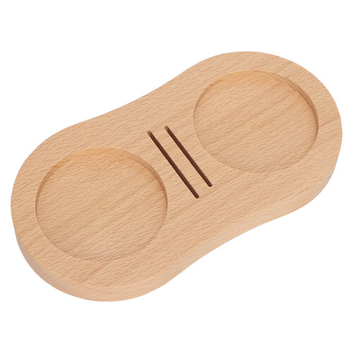 Wood Coffee Tamper Mat Beech Accessories 1