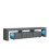 Creative Furniture Nova 200cm TV Unit LED - Dark Grey Gloss Doors 8