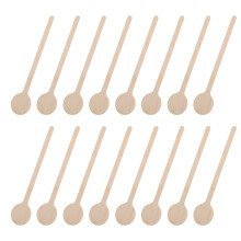 50Pcs Wood Stirring Rods Coffee Juice Blending Sticks Beverage Mixers