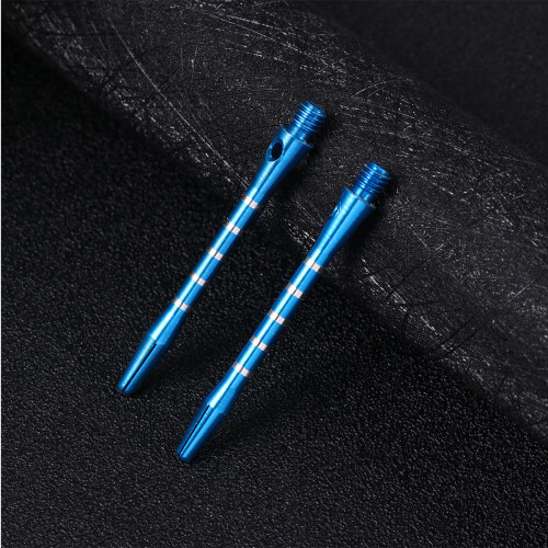 20 stücke gewinde dart schäfte aluminiumlegierung mit ringen 2