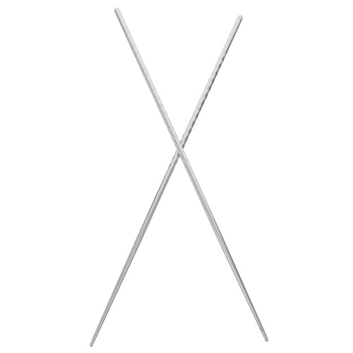 5 Pairs Extra Long Stainless Steel Cooking Chopsticks 2