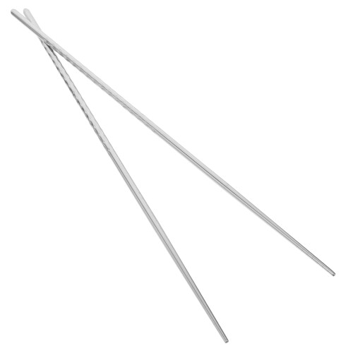 5 Pairs Extra Long Stainless Steel Cooking Chopsticks 1