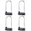 4pcs 4 Padlock Safety Lock Combination Lock Password Lock 6