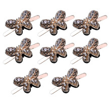 2 Count Metal Shoe Buckle Women Shoes Decor Creative Alloy Clips