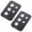 4Sets Zwarte Camera Lens Guard Met Gehard Telefoonlens 8