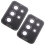 4Sets Zwarte Camera Lens Guard Met Gehard Telefoonlens 7