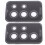 4Sets Zwarte Camera Lens Guard Met Gehard Telefoonlens 10