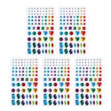 2 Pack Jewel Sticker Self Adhesive Gems Acrylic Stickers