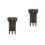 Raindrops 2 Pcs Wallet Container Darts For Accessories Black 7