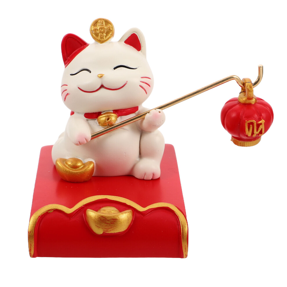 Cute Cartoon Resin Cat Phone Stand For Desk Mobile Holder 011063809301